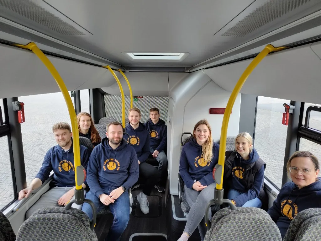Einweihungsfeier ecm:one Bus